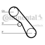 Слика 1 на Комплет ребрест ремен CONTINENTAL CT1089K2