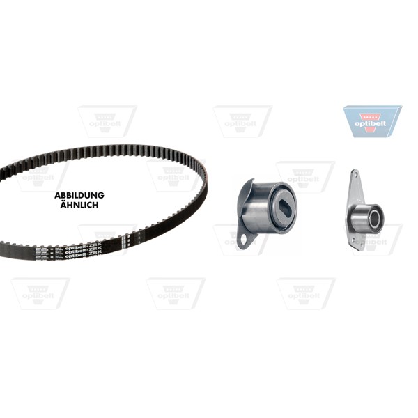 Слика на Комплет ребрест ремен OPTIBELT -ZRK KIT KT 1117 за Renault Megane Scenic (JA01) 2.0 i (JA0G) - 109 коњи бензин