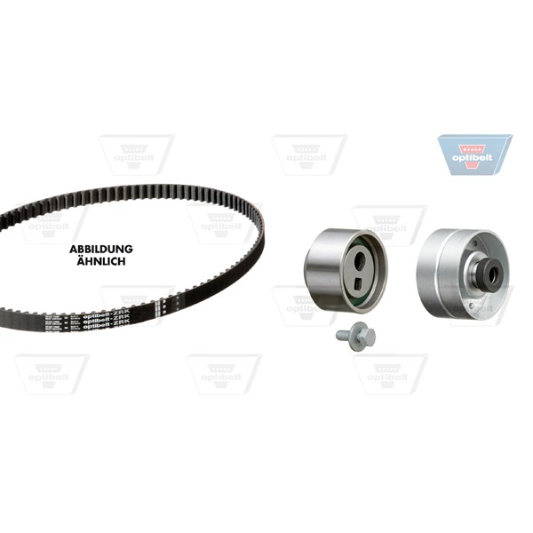 Слика на Комплет ребрест ремен OPTIBELT -ZRK KIT KT 1327 за Lancia Zeta (220) 2.0 JTD (220AN5) - 109 коњи дизел