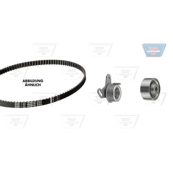 Слика на Комплет ребрест ремен OPTIBELT -ZRK KIT KT 1422 за Hyundai Excel 2 (LC) 1.5 - 102 коњи бензин