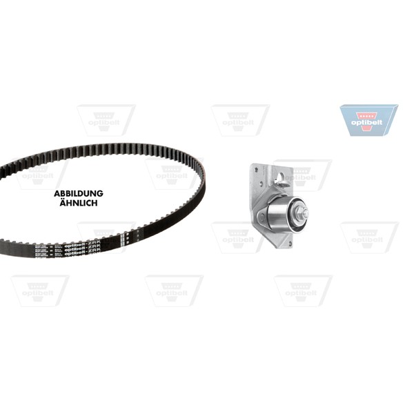 Слика на Комплет ребрест ремен OPTIBELT -ZRK KIT KT 1434 за Renault Laguna Nevada (K56) 1.9 dCi (K56W) - 107 коњи дизел