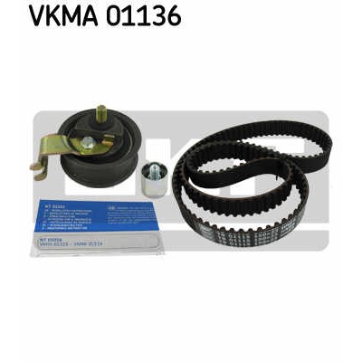 Слика на Комплет ребрест ремен SKF VKMA 01136 за VW Jetta 4 (1J2) 1.8 - 125 коњи бензин