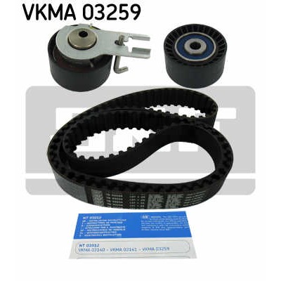 Слика на Комплет ребрест ремен SKF VKMA 03259