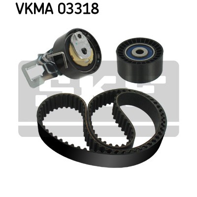 Слика на Комплет ребрест ремен SKF VKMA 03318