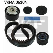 Слика 1 на Комплет ребрест ремен SKF VKMA 06104