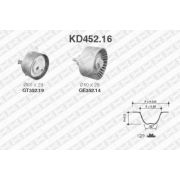 Слика 1 на Комплет ребрест ремен SNR KD452.16