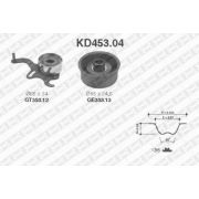 Слика 1 $на Комплет ребрест ремен SNR KD453.04