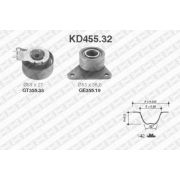 Слика 1 на Комплет ребрест ремен SNR KD455.32