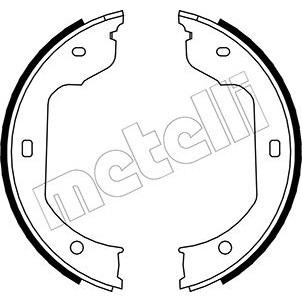 Слика на комплет сопирачки гуртни, рачна сопирачка METELLI 53-0019 за BMW 5 Sedan E39 M 4.9 - 400 коњи бензин