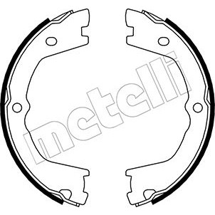 Слика на Комплет сопирачки гуртни, рачна сопирачка METELLI 53-0086