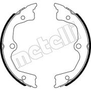 Слика 1 на комплет сопирачки гуртни, рачна сопирачка METELLI 53-0495