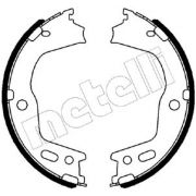 Слика 1 $на Комплет сопирачки гуртни, рачна сопирачка METELLI 53-0497