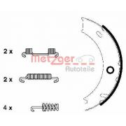 Слика 4 на комплет сопирачки гуртни, рачна сопирачка METZGER KR 956