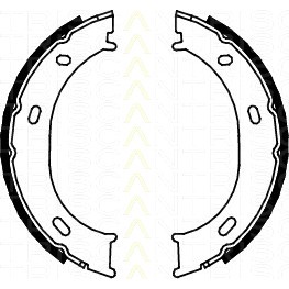 Слика на комплет сопирачки гуртни, рачна сопирачка TRISCAN 8100 23024 за Mercedes Sprinter 3-t Platform (903) 310 D 2.9 - 102 коњи дизел