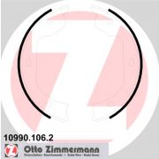 Слика 1 на комплет сопирачки гуртни, рачна сопирачка ZIMMERMANN 10990.106.2