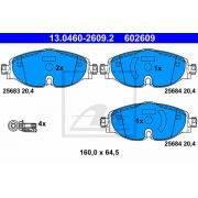Слика 1 на комплет феродо, дискови кочници ATE 13.0460-2609.2