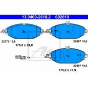 Слика 1 на комплет феродо, дискови кочници ATE 13.0460-2610.2