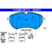 Слика 1 $на Комплет феродо, дискови кочници ATE 13.0460-3877.2