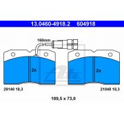 Слика 1 $на Комплет феродо, дискови кочници ATE 13.0460-4918.2