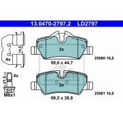 Слика 1 на комплет феродо, дискови кочници ATE Ceramic 13.0470-2797.2