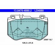 Слика 1 $на Комплет феродо, дискови кочници ATE Ceramic 13.0470-4880.2