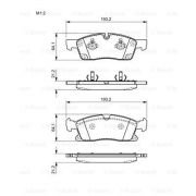 Слика 1 $на Комплет феродо, дискови кочници BOSCH 0 986 494 672