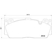 Слика 1 $на Комплет феродо, дискови кочници BREMBO P 06 079