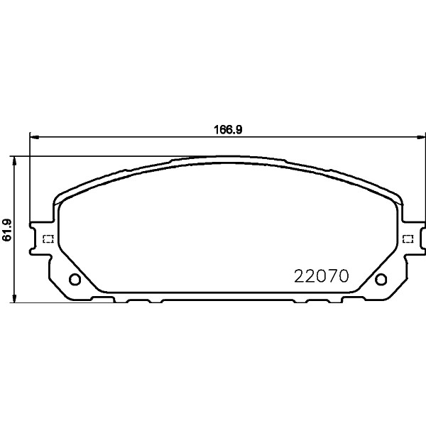 Слика на Комплет феродо, дискови кочници BREMBO P 37 021