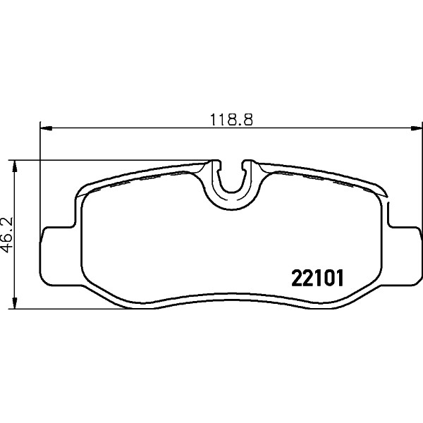 Слика на Комплет феродо, дискови кочници BREMBO P 50 126