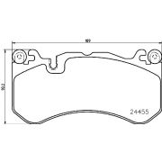 Слика 1 на комплет феродо, дискови кочници BREMBO P 50 127