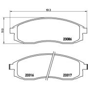 Слика 1 $на Комплет феродо, дискови кочници BREMBO P 54 032