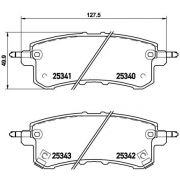 Слика 1 $на Комплет феродо, дискови кочници BREMBO P 56 082