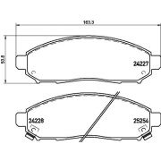 Слика 1 $на Комплет феродо, дискови кочници BREMBO P 56 096