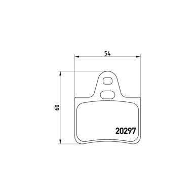 Слика на Комплет феродо, дискови кочници BREMBO P 61 010