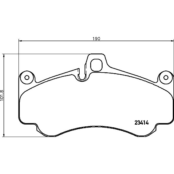 Слика на Комплет феродо, дискови кочници BREMBO P 65 032