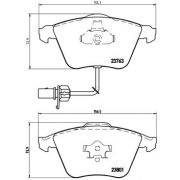 Слика 1 на комплет феродо, дискови кочници BREMBO P 85 084