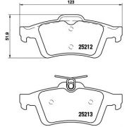 Слика 1 на комплет феродо, дискови кочници BREMBO XTRA LINE P 24 148X