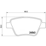 Слика 1 на комплет феродо, дискови кочници BREMBO XTRA LINE P 85 114X