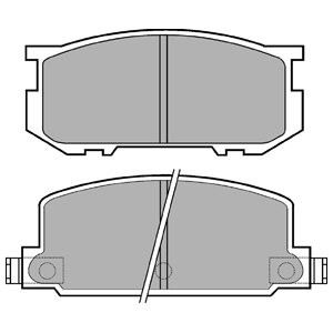 Слика на Комплет феродо, дискови кочници DELPHI LP220