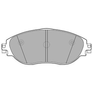 Слика на комплет феродо, дискови кочници DELPHI LP2250 за Skoda Superb Estate (3V5) 2.0 TSI 4x4 - 280 коњи бензин