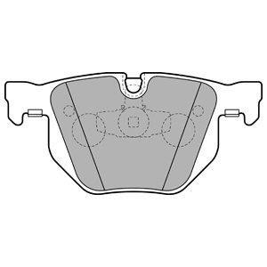 Слика на комплет феродо, дискови кочници DELPHI LP2256 за BMW 3 Coupe E92 335 xi - 326 коњи бензин