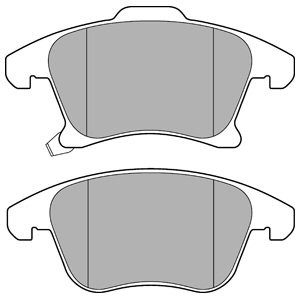 Слика на комплет феродо, дискови кочници DELPHI LP3181 за Ford Mondeo 5 Saloon 1.5 TDCi - 120 коњи дизел