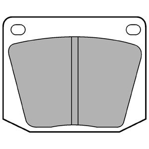 Слика на Комплет феродо, дискови кочници DELPHI LP32