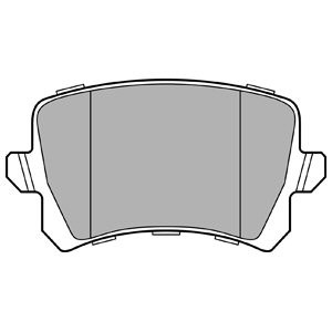 Слика на комплет феродо, дискови кочници DELPHI LP3247 за VW Passat 6 Sedan (B6,3c2) 1.4 TSI EcoFuel - 150 коњи Бензин/Метан (CNG)