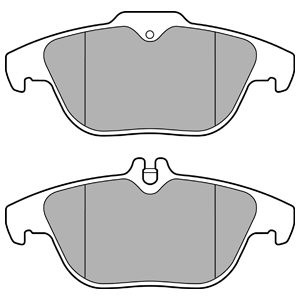 Слика на комплет феродо, дискови кочници DELPHI LP3288 за Mercedes C-class Estate (s204) C 280 (204.254) - 231 коњи бензин
