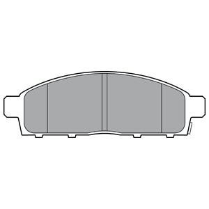 Слика на Комплет феродо, дискови кочници DELPHI LP3313