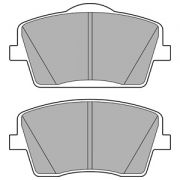 Слика 1 на комплет феродо, дискови кочници DELPHI LP3435