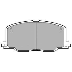 Слика на Комплет феродо, дискови кочници DELPHI LP613