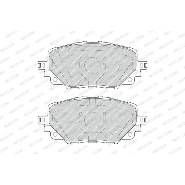 Слика на Комплет феродо, дискови кочници FERODO PREMIER ECO FRICTION FDB4873