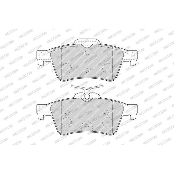 Слика на Комплет феродо, дискови кочници FERODO PREMIER ECO FRICTION FDB4935